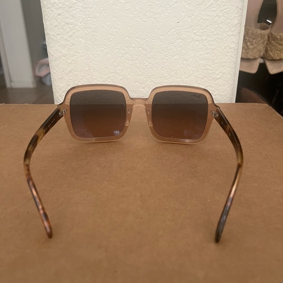 Ray-Ban Brown Oversized Square Sunglasses - Picture 4 of 4